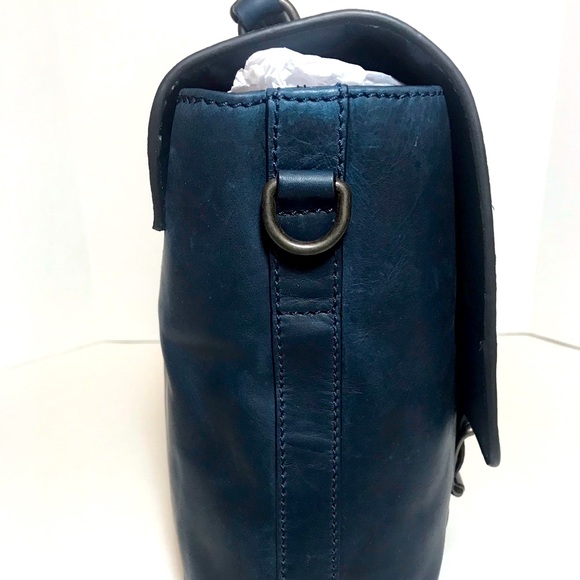 BNWT FRYE Unisex/Men’s Logan Messenger Bag NOT FLOOR MODEL TOP QUALITY - Picture 3 of 16